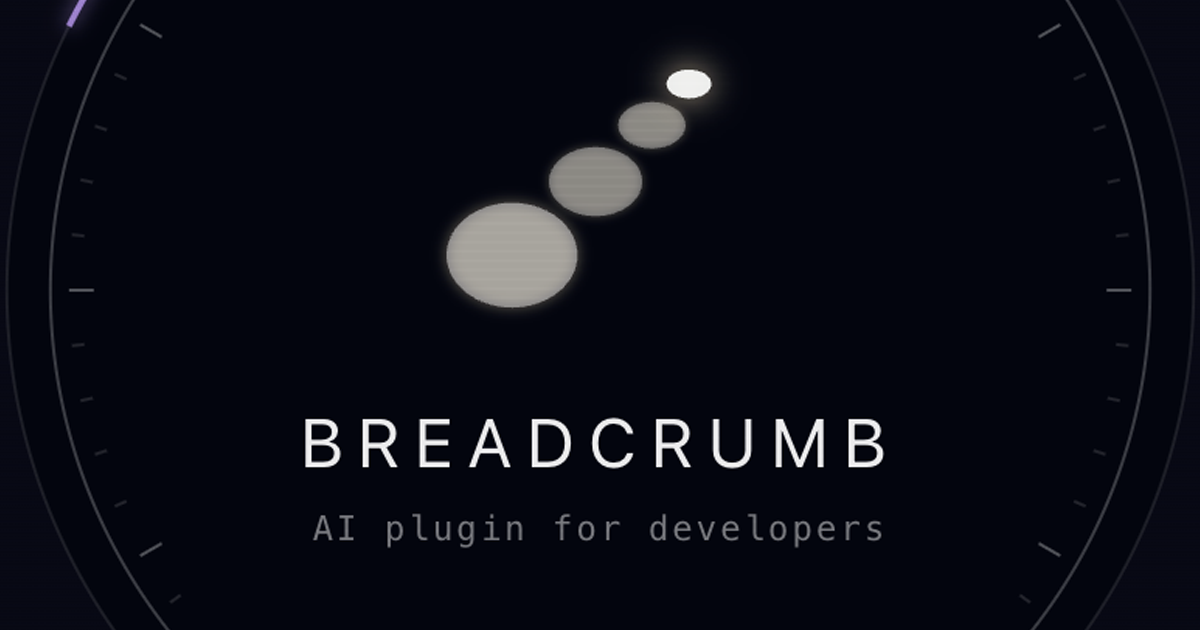 Breadcrumb preview